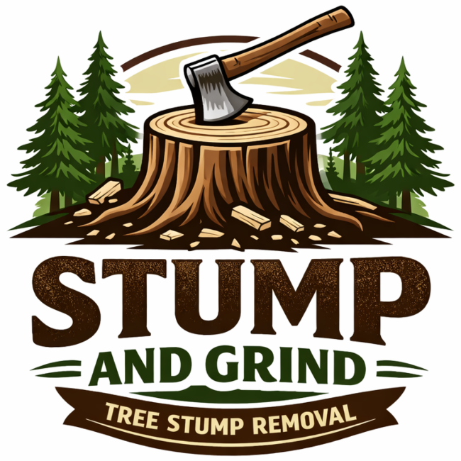 Stump And Grind LLC Logo - Navigation